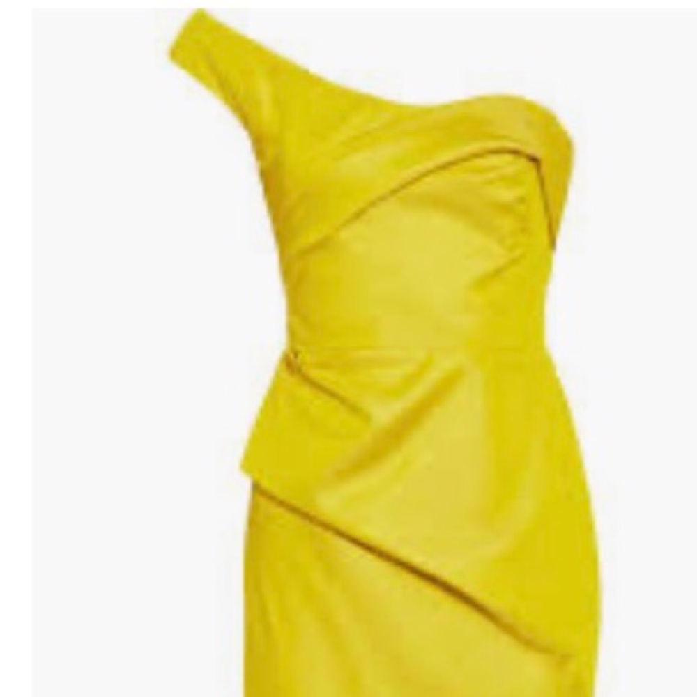 LELA ROSE Breathtaking Gold/Yellow  Dress - Picture 2 of 10